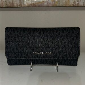Michael Kors Black Monogram Wallet
